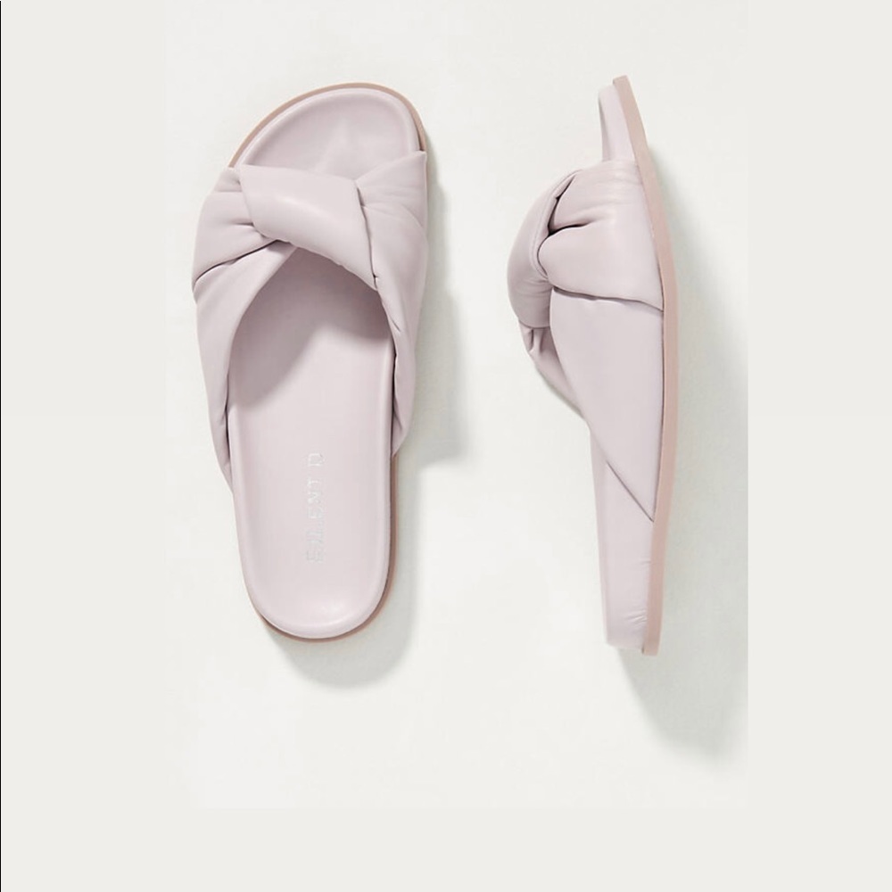 Anthropologie Silent D Herron Slide Sandals‎ Size EU 41